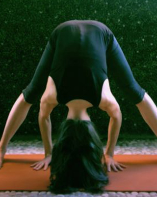 Headache? Try This Standing Forward Fold, Yoga Poses By Benefit