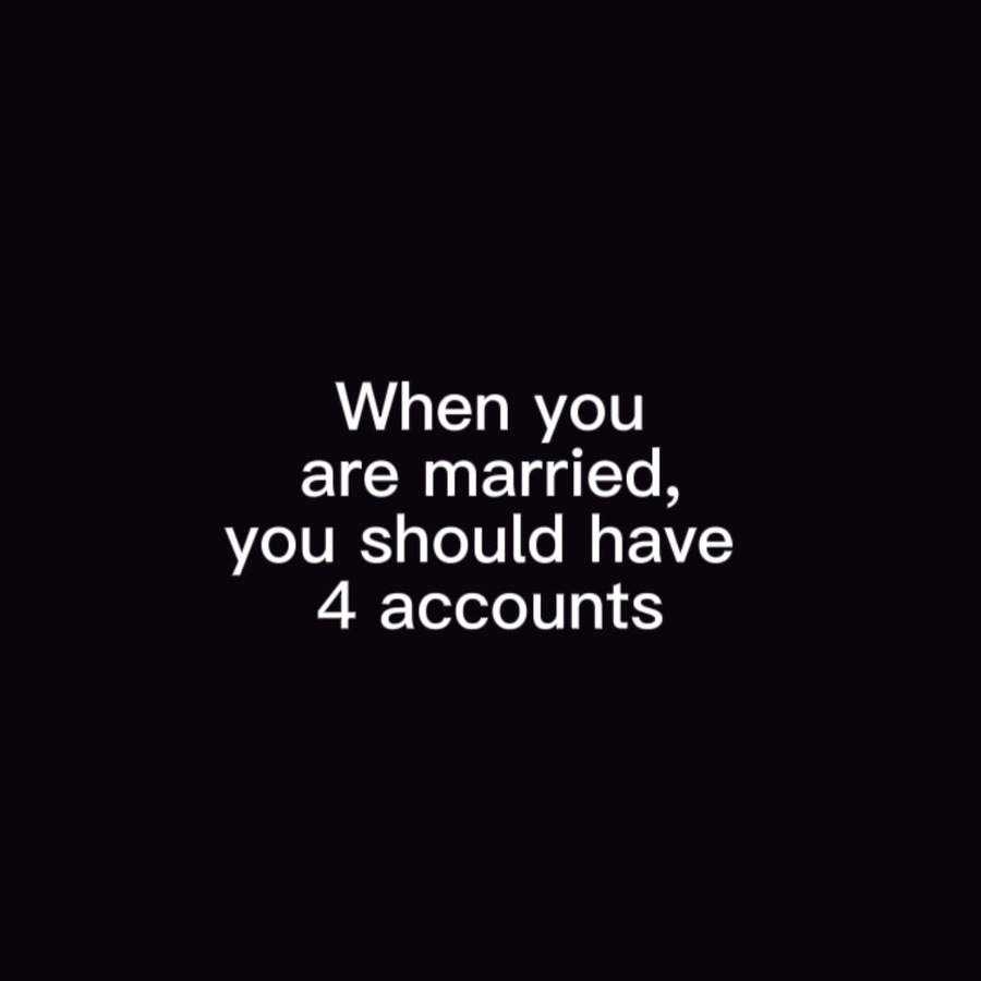 How Many Accounts Should You Have If You’re Engaged Or Married