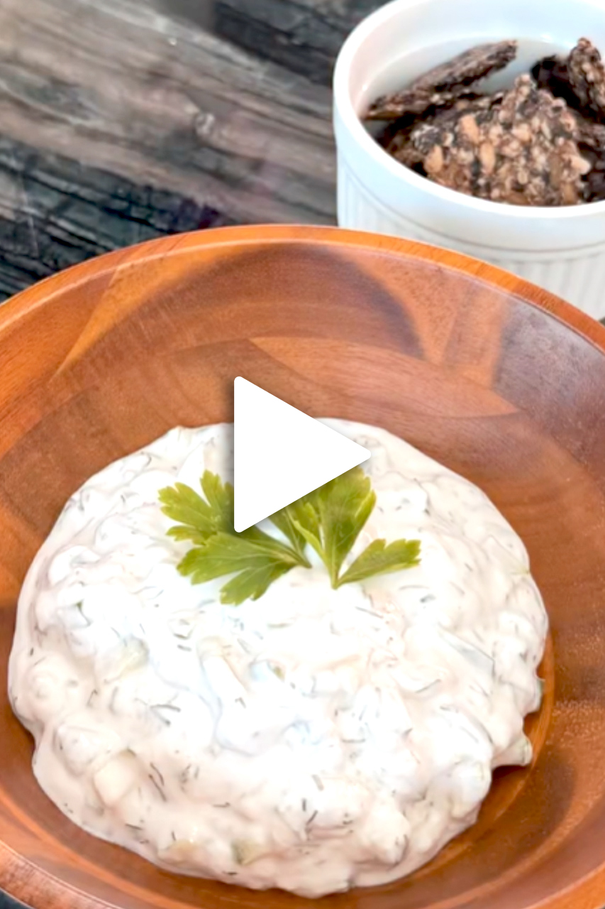 Creamy Tzatziki Recipe video